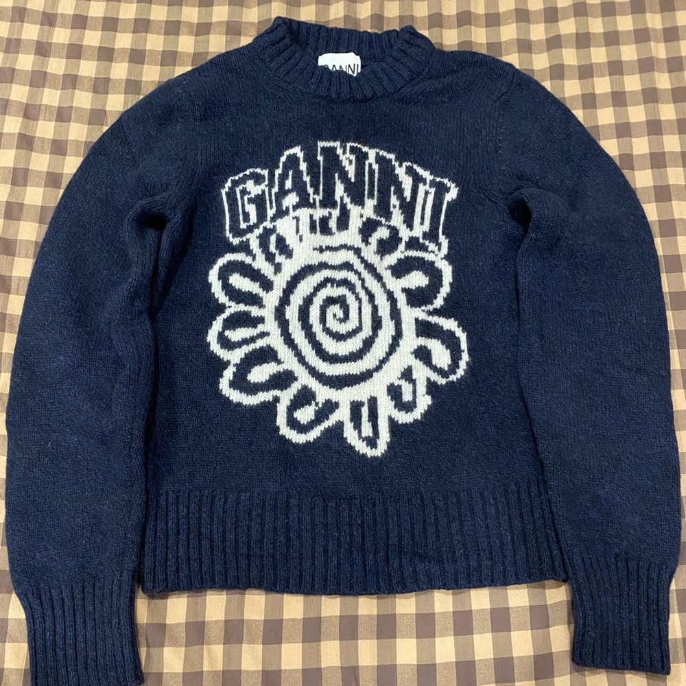 Ganni Graphic sweater XXS